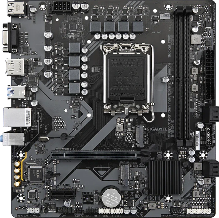 Mainboard S1700 GIGABYTE B760M-E mATX