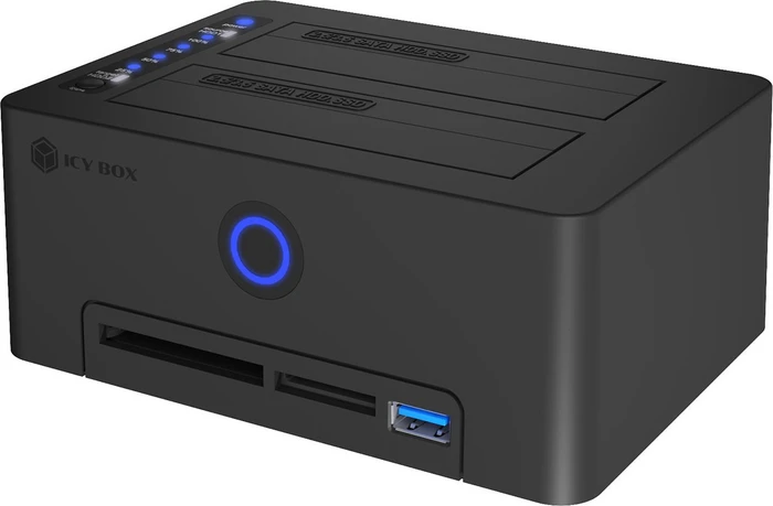 Festplatten Zubehör Dock USB3.0 > SATA IcyBox B-1233CL-CR