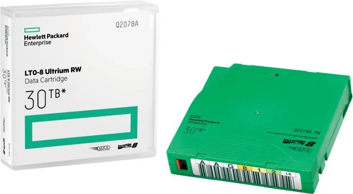 Streamerband LTO-8 HP Enterprise Q2078A Ultrium 30TB