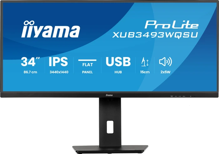 TFT 86.4cm (34´) IIYAMA ProLite XUB3493WQSU-B6
