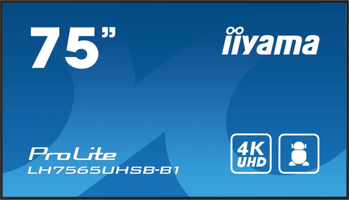 TFT 189cm (75´) IIYAMA LH7565UHSB-B1 Digital Signage