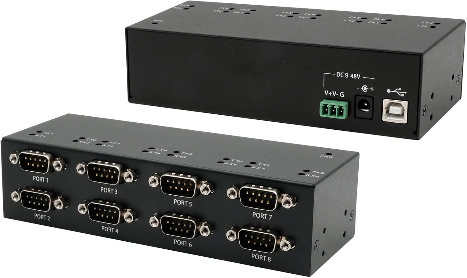 Konverter EXSYS EX-13078HM USB zu seriell schwarz