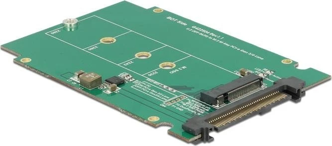 Festplatten Zubehör Converter U.2 SFF-8639 > M.2 NGFF NVMe