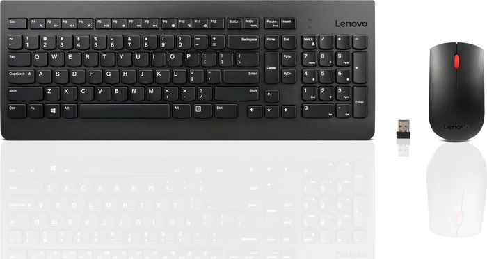 Tastatur Lenovo Essential Wireless Combo schwarz UK