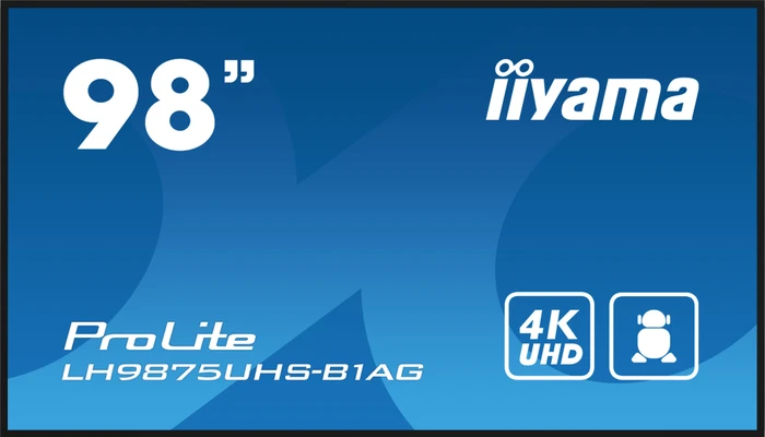 TFT 247.7cm (98´) IIYAMA LH9875UHS-B1AG Digital Signage
