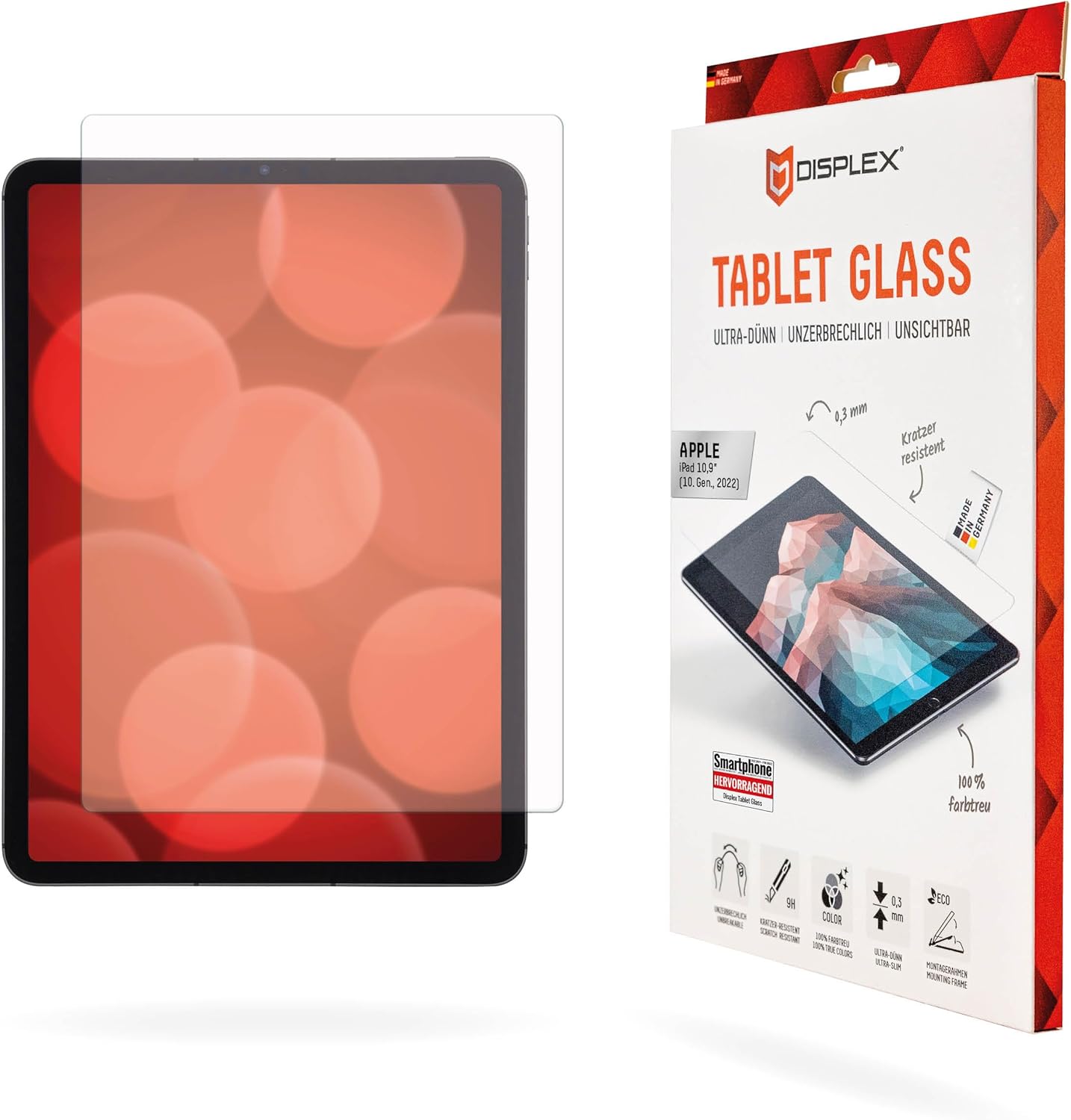 Tablet PC Zubehör DISPLEX Tablet Glass