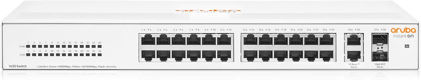 Switch GLAN 24Port HP Aruba 1430 26G 2SFP