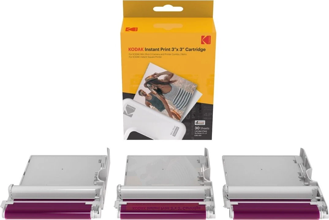 PAPIER FOTO KODAK Printkartusche 30 Blatt Zink