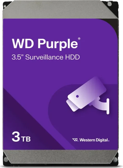 Festplatte SATA WD 3.0TB WD34PURZ Purple 24x7