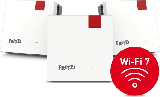 Netzwerk Wireless LAN Repeater AVM FRITZ!Mesh Set 1700 3er