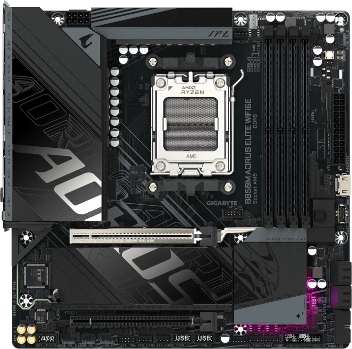 Mainboard AM5 GIGABYTE B850M Aorus Elite WiFi6E mATX