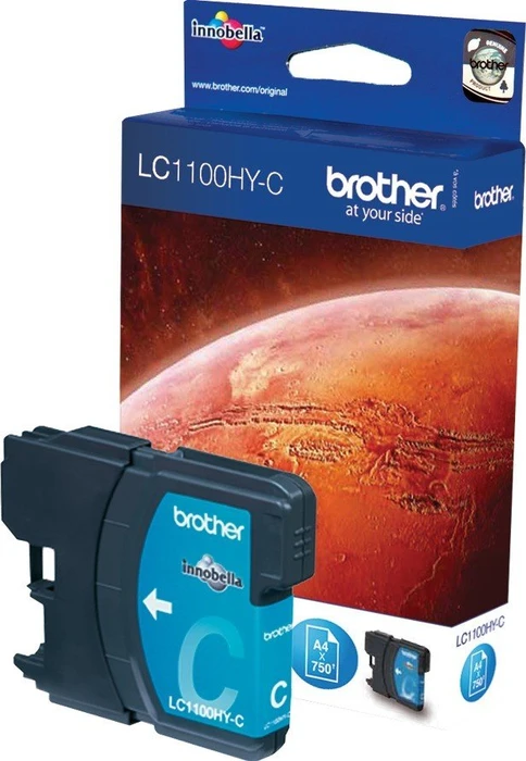 Tinte BROTHER LC1100HYC Cyan