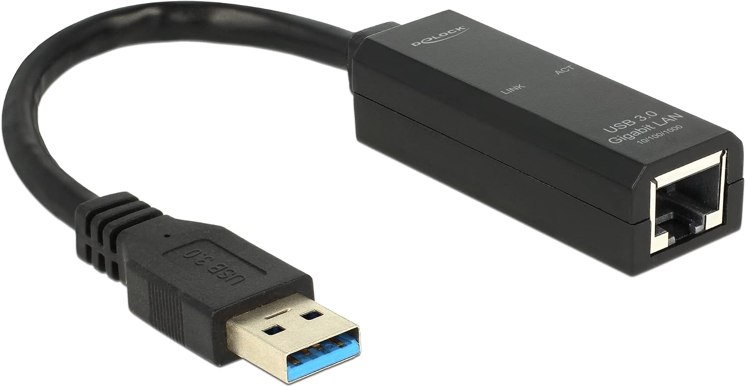 NETZWERK USB3.0 DELOCK schwarz