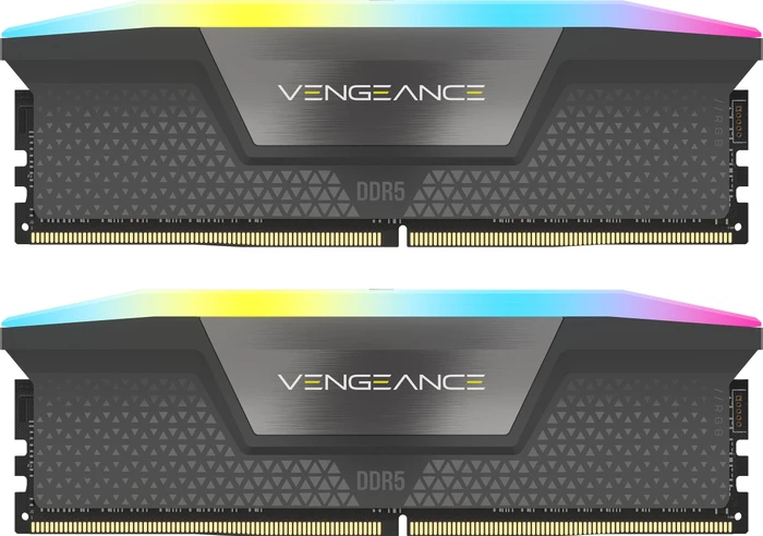 RAM DDR5/6000 64GB CORSAIR Vengeance RGB Grau