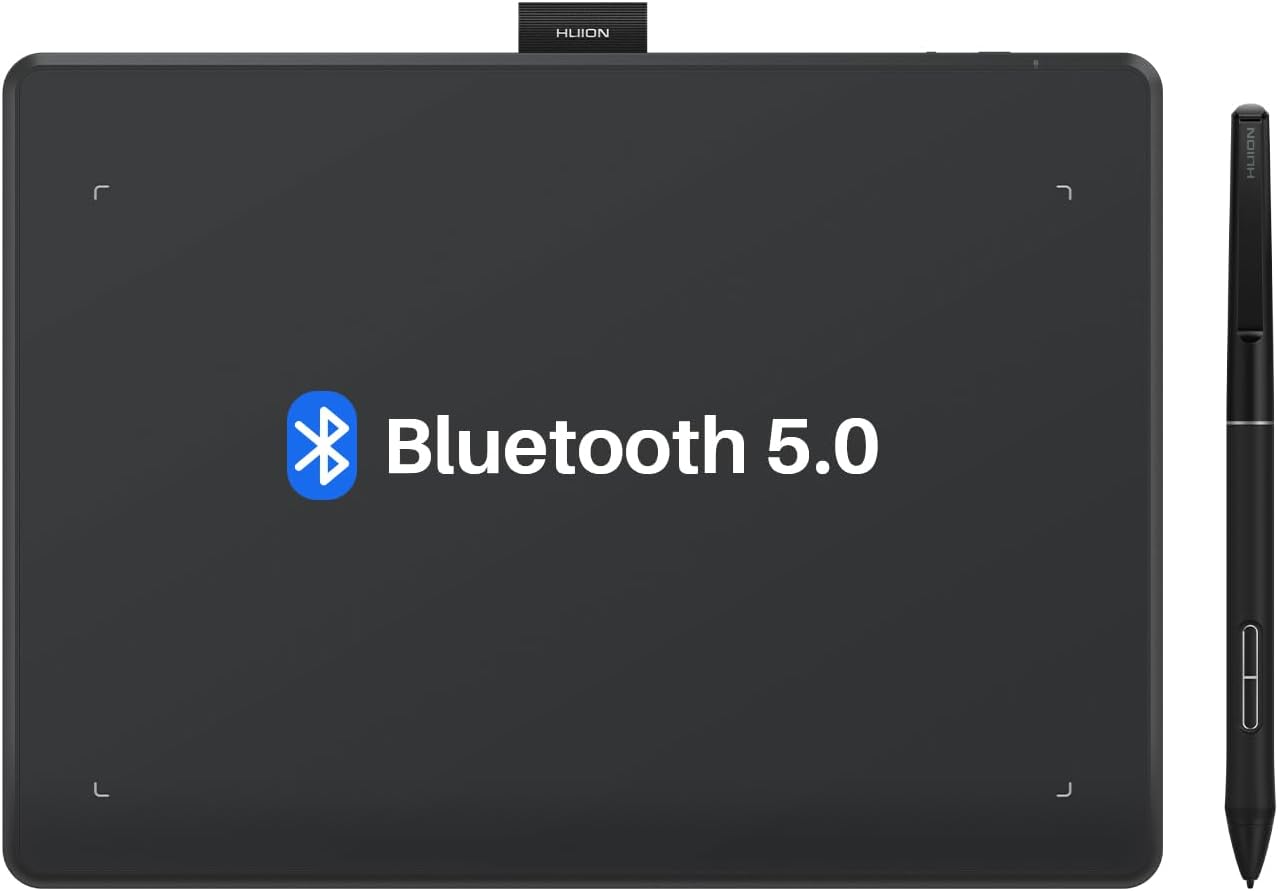 Digitalisiertablett HUION Inspiroy Frego S L310 Grafiktablett schwarz