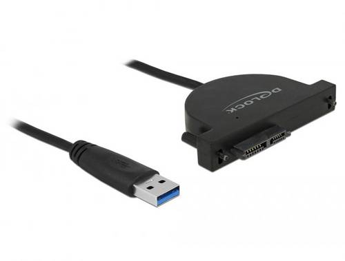 Festplatten Zubehör DELOCK Konverter USB/Slim SATA