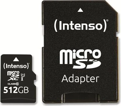 Speicherkarte SD Micro 512GB Intenso Performance Class10