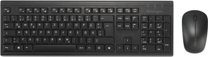 Tastatur KENSINGTON Wireless KM270 EQ Desktop Set ND