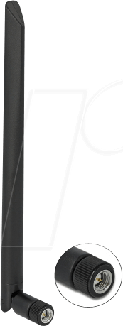 Netzwerk Wireless LAN Antenne DELOCK 5G schwarz