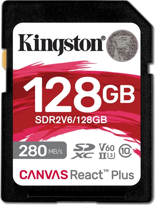 Speicherkarte SD 128GB KINGSTON Canvas React+ UHS-II U3