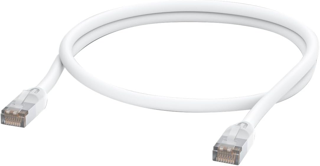 Kabel Patchkabel Cat. 5e S/STP 1.0m weiß