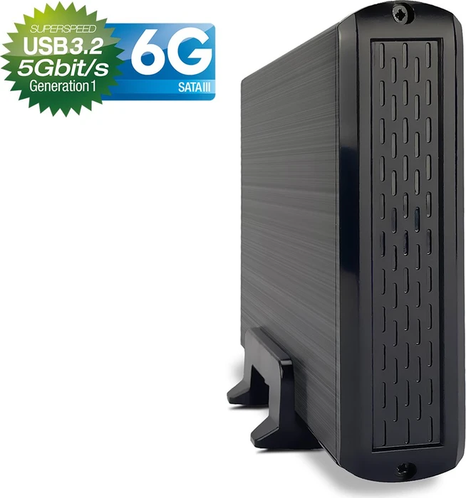 Externes Festplattengehäuse 3.5 USB3.2 FANTEC DB-G35U3-6G schwarz