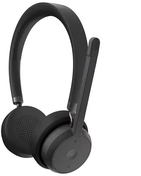 Headset Bluetooth LENOVO Wireless VOIP Schwarz