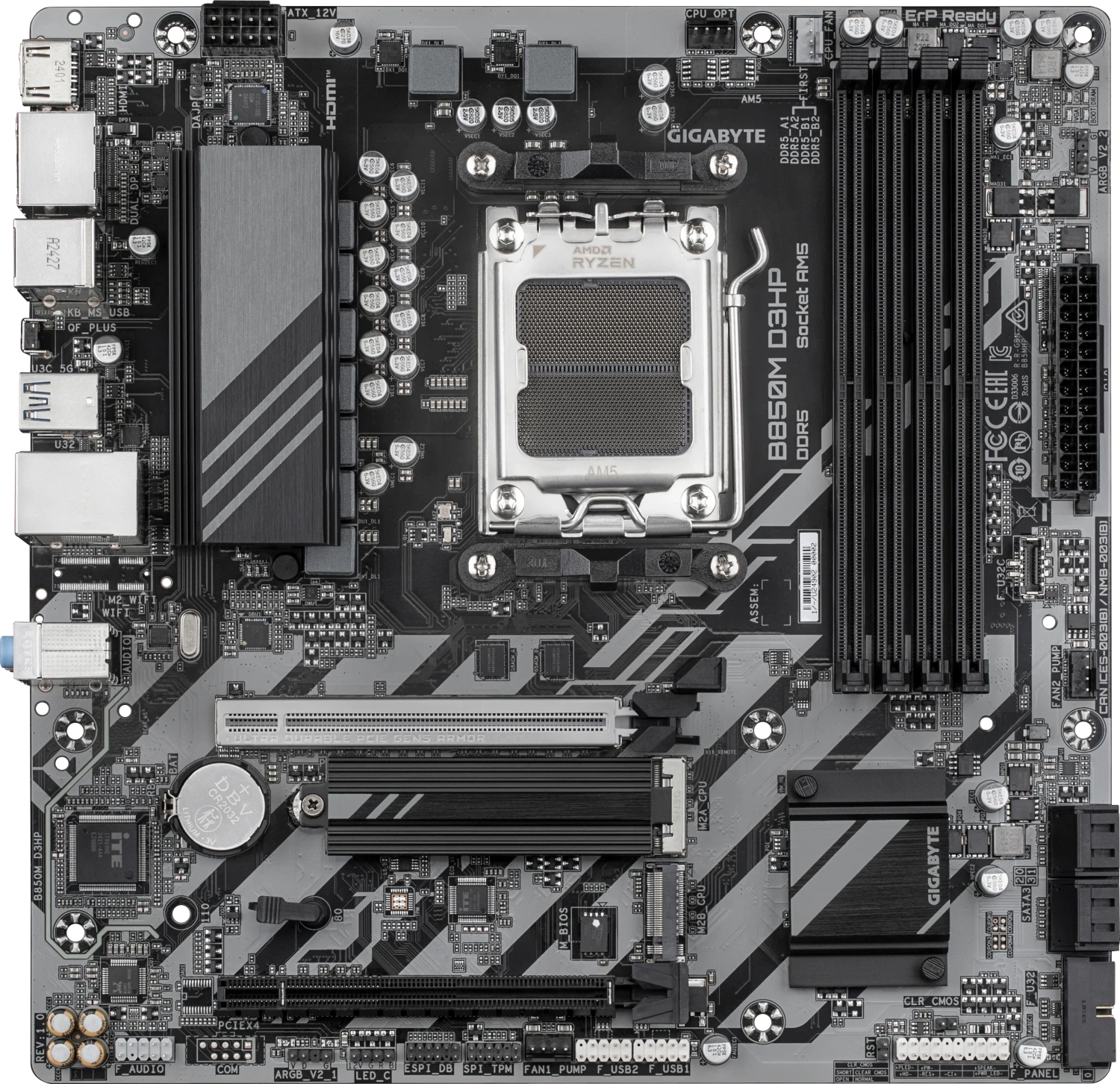 Mainboard AM5 GIGABYTE B850M D3HP mATX