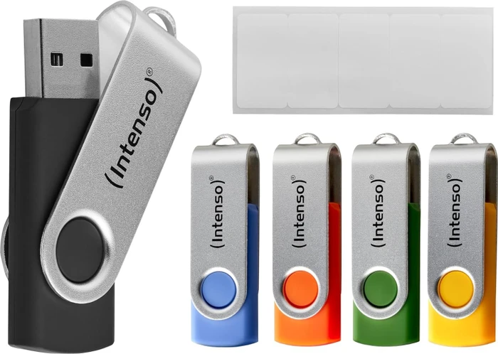USBSTICK 16GB INTENSO Office Line Multipack