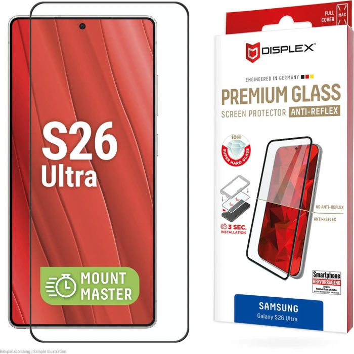 Handy Zubehör DISPLEX Displayschutzfolie Premium Glass FC
