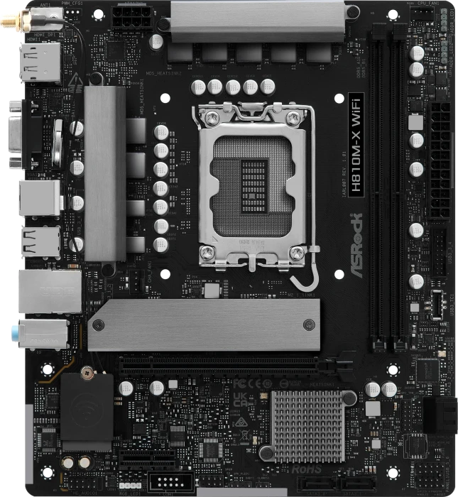 Mainboard S1851 ASROCK H810M-X mATX