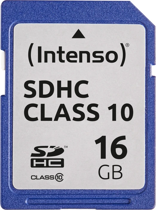 Speicherkarte SD 16GB Intenso SDHC Class10