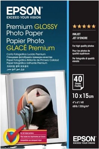 PAPIER FOTO EPSON Premium Glossy 10x15