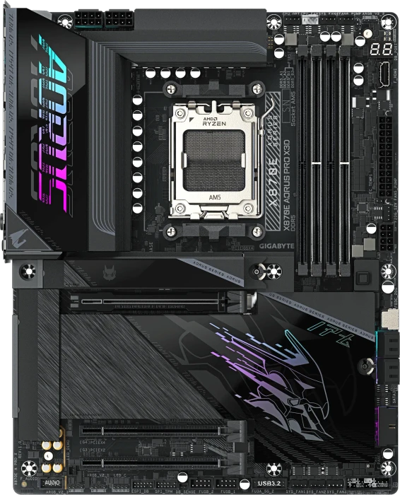 Mainboard AM5 GIGABYTE X870E Aorus Pro X3D ATX WiFi