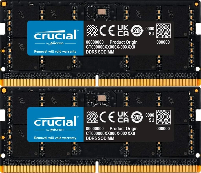 Notebook Speicher DDR5/4800 64GB CRUCIAL Kit
