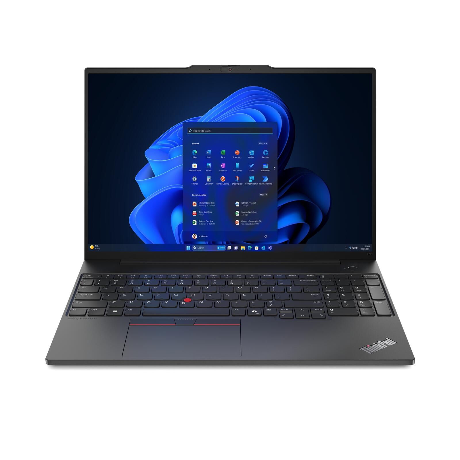 Notebook LENOVO ThinkPad E16 G2 R5-7535HS 32GB/1.0TB W11P