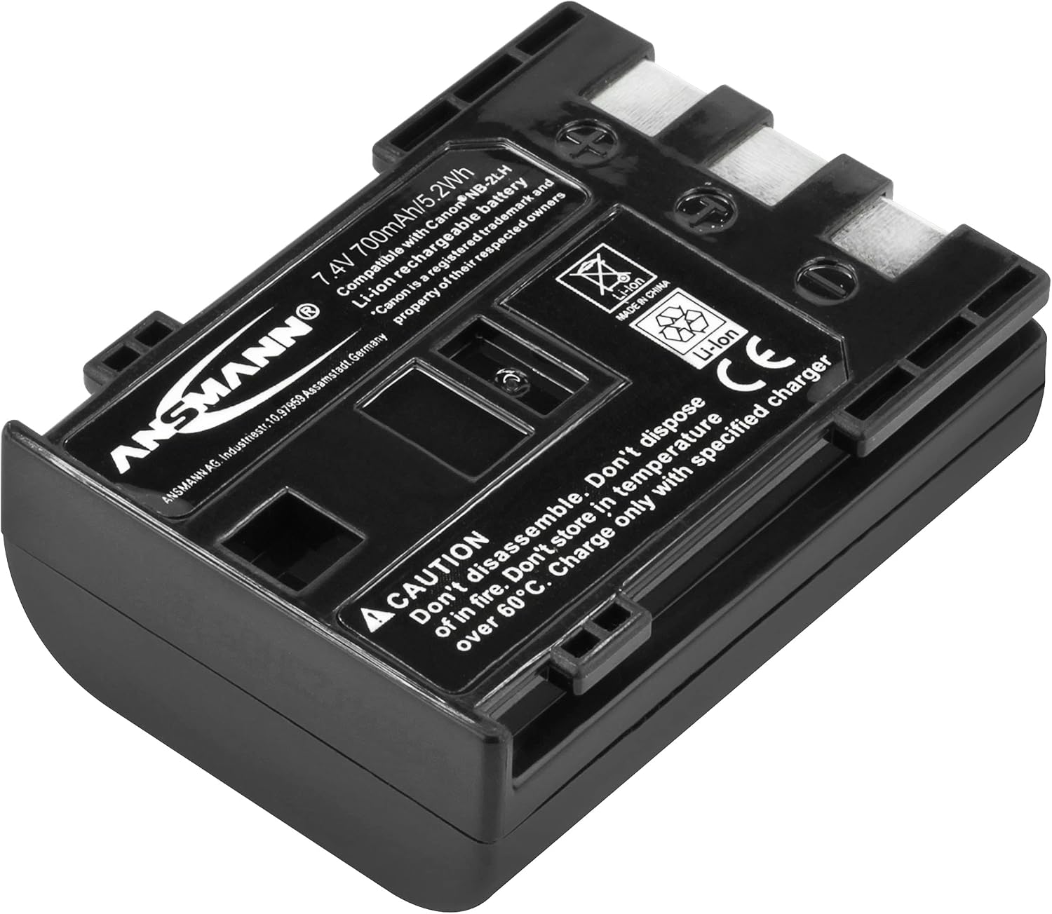Kamera Zubehör Akku ANSMANN NB-2LH