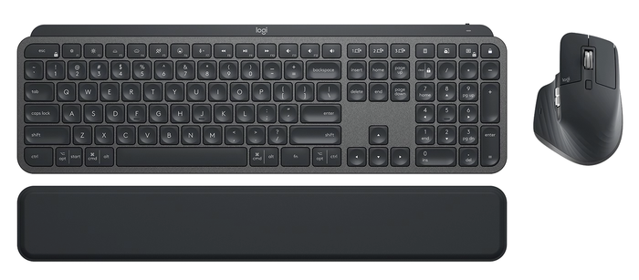 Tastatur Logitech Cdl. MX Keys Combo UK schwarz Business