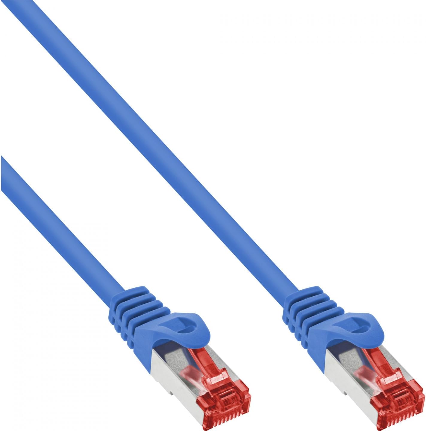Kabel Patchkabel Cat. 6 SFTP 1.0m blau