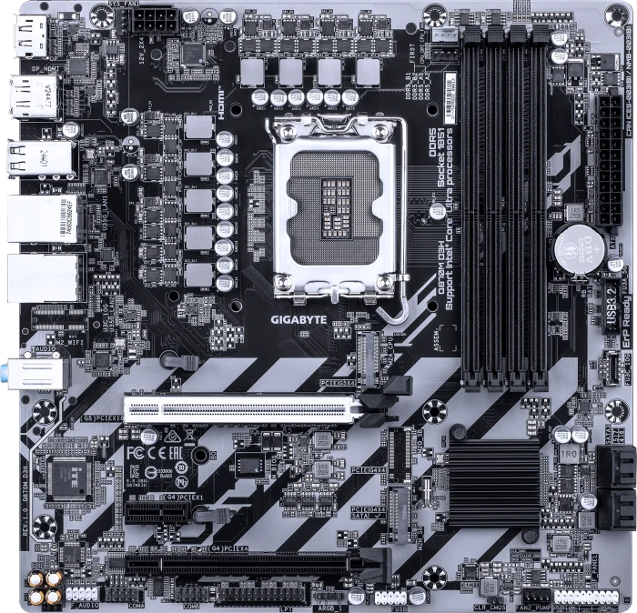 Mainboard S1851 GIGABYTE Q870M D3H mATX