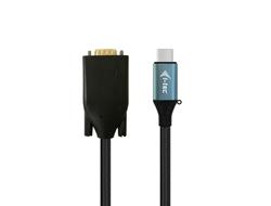 Kabel Monitor USB-C/VGA 1.5m schwarz