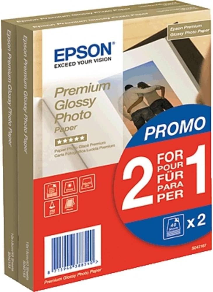 PAPIER FOTO EPSON 10x15 255g 80Bl