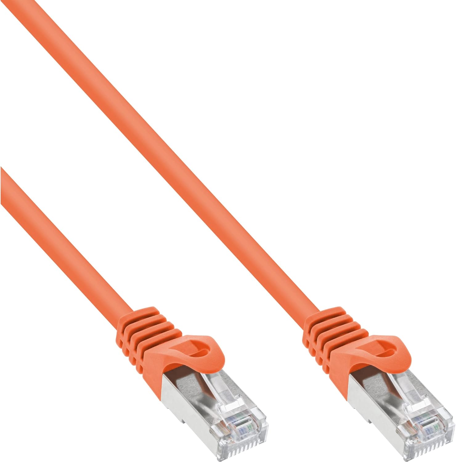 Kabel Patchkabel Cat. 5e SF/UTP 0.5m orange