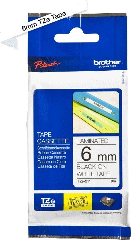 DZB BROTHER Band 6mm TZE211 laminiert