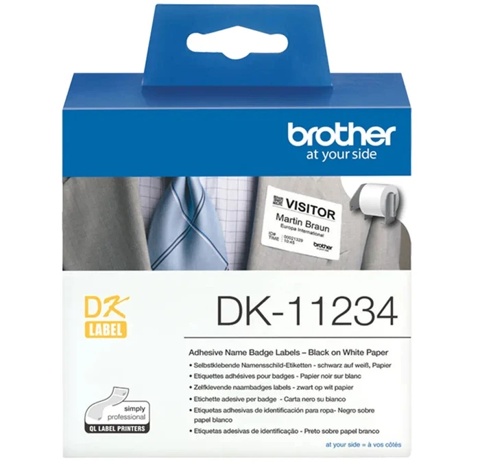 DZB BROTHER Etiketten DK-11234