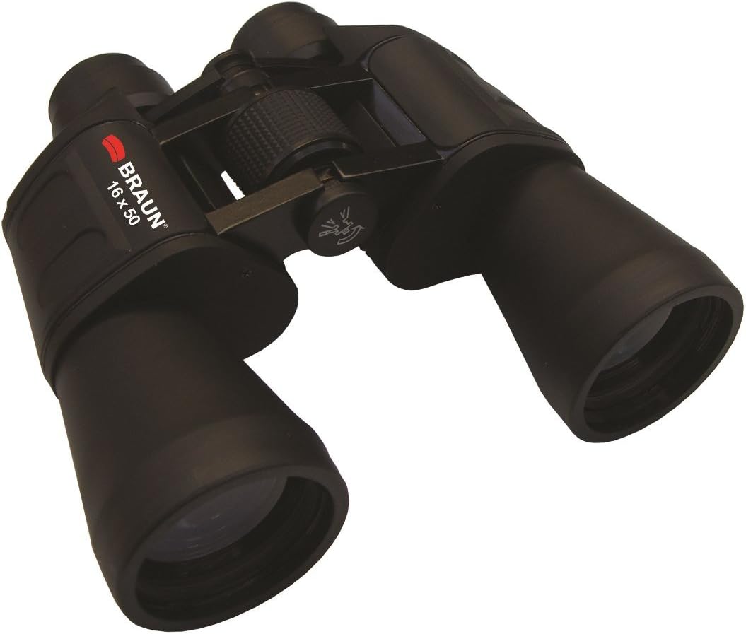 Fernglas Braun Binocular 16x50 Schwarz